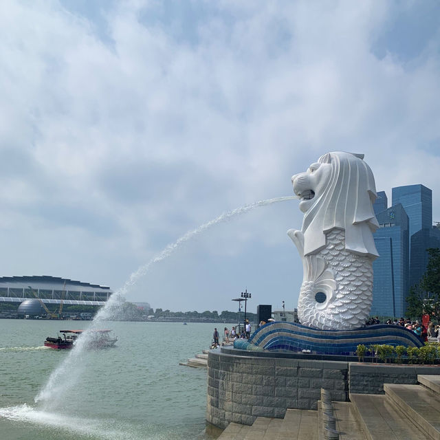 【シンガポール】世界3大がっかり名所！？🦁⛲️