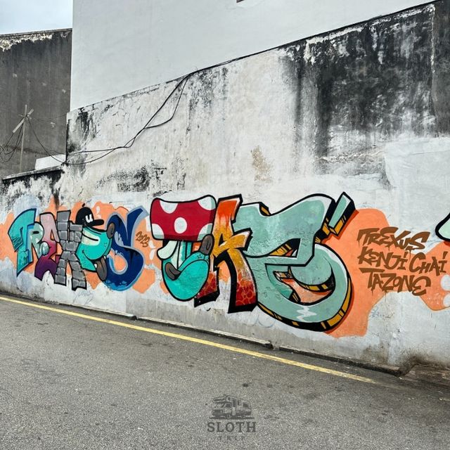 💯 ศิลปะบนท้องถนน Penang Street Art