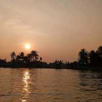 Sunset of Allepey