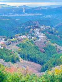 奈良観光🍁美しい秋の彩り吉野・高城山展望台🍁