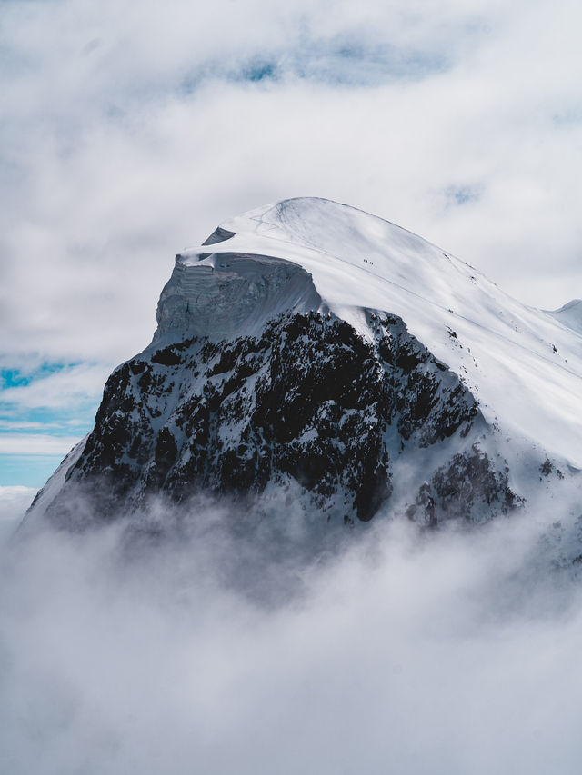 【スイスの絶景②】絶景展望台3883mからの景色