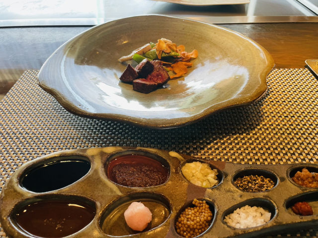 ラ・スイート神戸で絶品神戸牛鉄板焼ランチ！