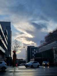 비 온 뒤에 오클랜드의 시내 : Queen Street🇳🇿