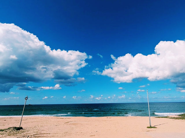 The Kazuranohama Beach