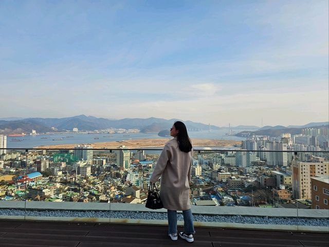 🇰🇷 마산 전체가 내려다 보이는 카페, 커피산