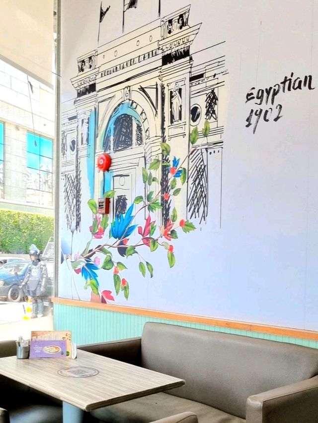 CHARMING SPOT FOR COFFEE ND DESSERT NEAR EGYPTIAN MUSEUM