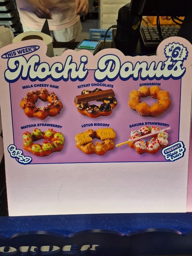 Unique Mochi Donuts & Matcha on Tap 🍩