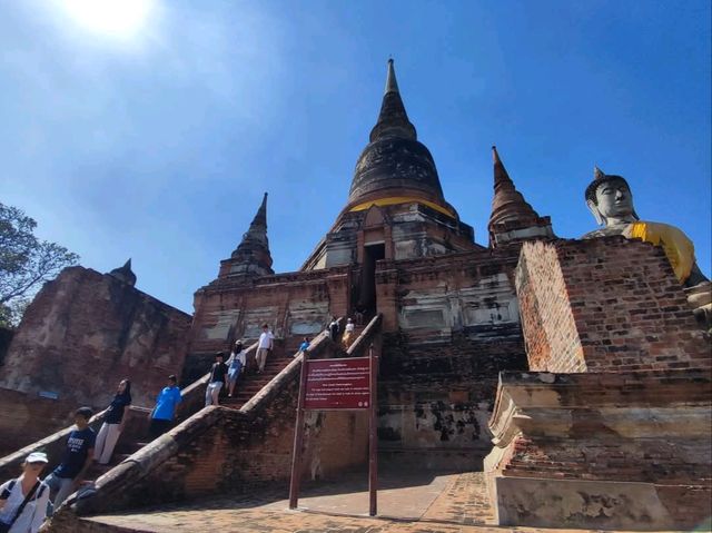 วัดเก่าแก่อยุธยา เจดีย์สูงที่สุดในอยุธยา เจดีย์ชัย