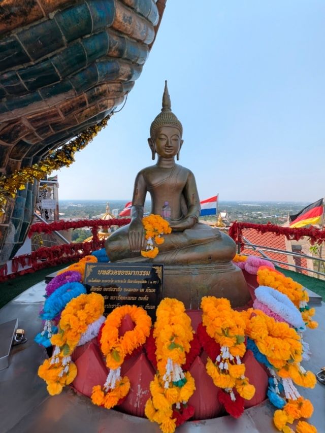 タイ🇹🇭ナコンパトム🐉ワットサムプラン非現実的!!龍が巻きつく寺院