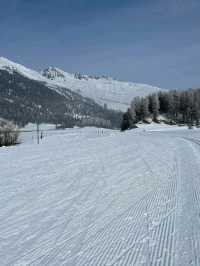 Ski Day at St. Moritz: Alpine Bliss