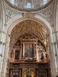 When a mosque was redesigned into a cathedral in Cordoba
