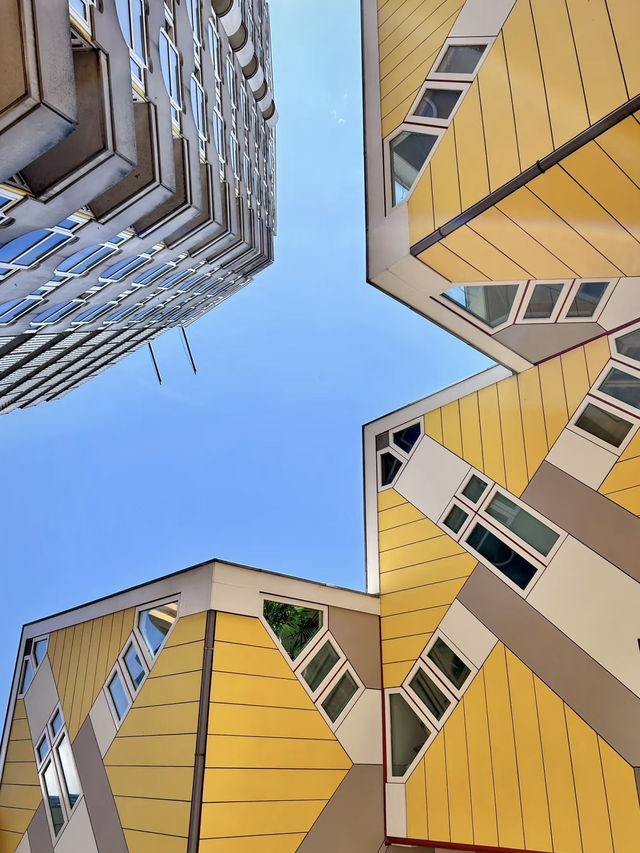 Cube Houses of Rotterdam – A Bold Vision of Modern Architecture 