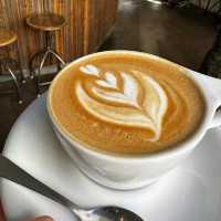 Nive place with snacks and coffee