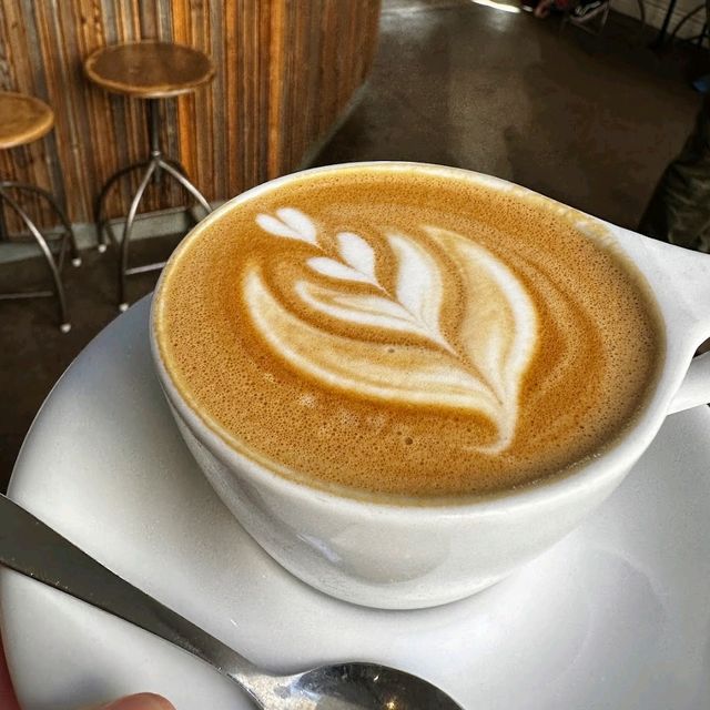 Nive place with snacks and coffee