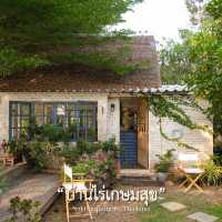 ที่พักริมแม่น้ำสุดชิล วิวสวยสุดฮีลใจ #นครปฐม 🌸🍃💚