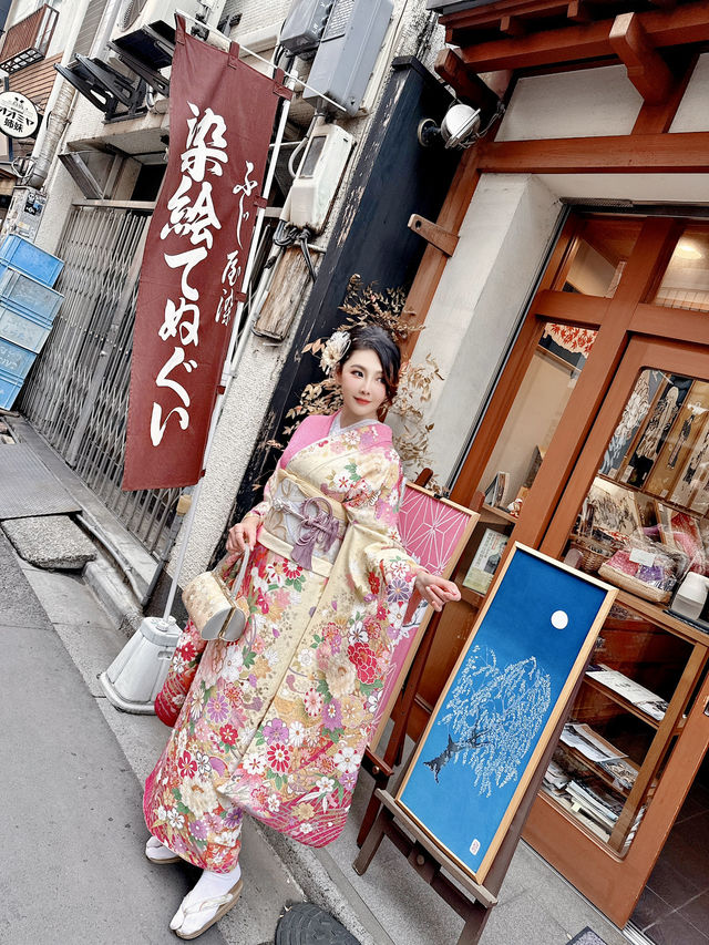 東京淺草和服初體驗