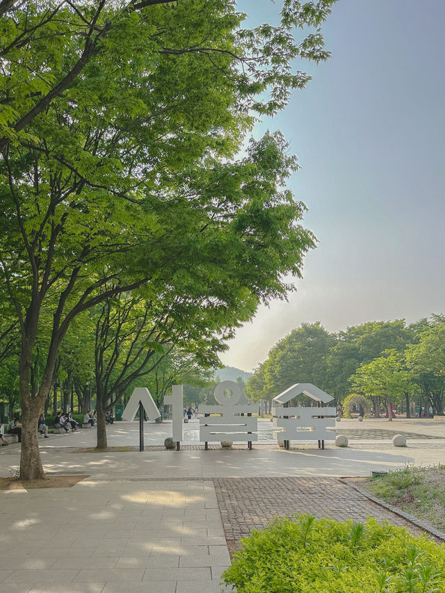 서울 도심 속 튤립 정원🎨🌷