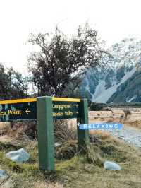🇳🇿新西蘭最高山峰：mount cook