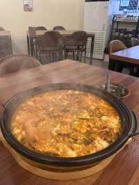 韓国🇰🇷釜山グルメ　釜山タワー近く、高評価の韓国料理店🍽️