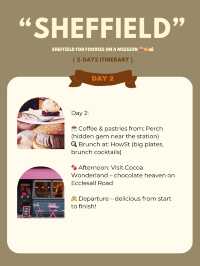 Sheffield for Foodies on a Mission 🍔🌮🍰