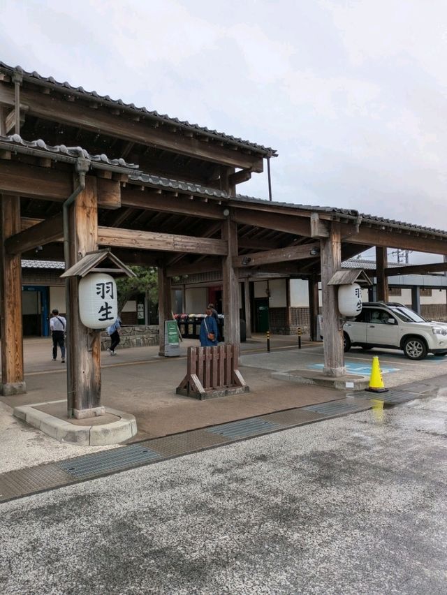 江戸時代にタイムスリップ！？羽生パーキングが楽しい！