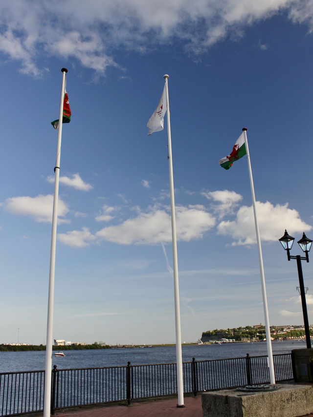 Morning Magic at Mermaid Quay: Cardiff Bay Sparkles Under Spring Sunshine