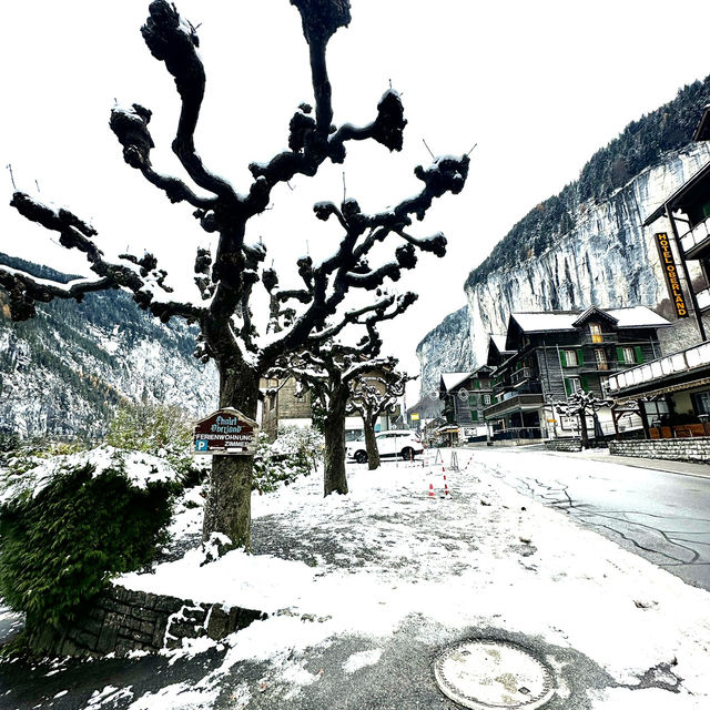 Unforgettable Lauterbrunen White Snow in Lauterbrunnen: A Winter Wonderland