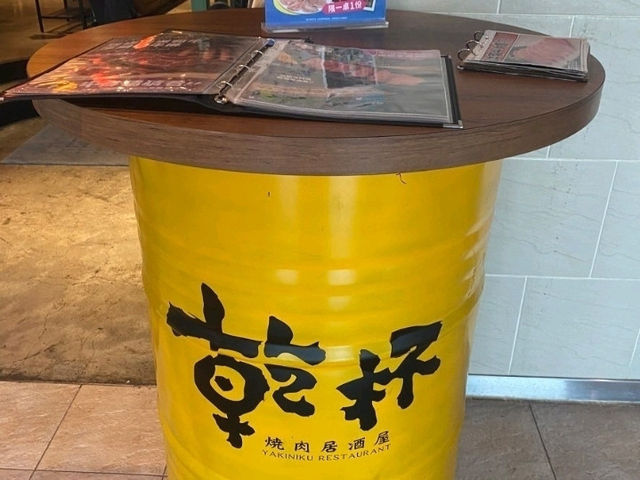 乾杯燒肉居酒屋 猜中牛排幾克就送你免費吃！