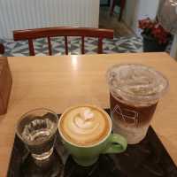 AB about coffee and garden at Lopburi 