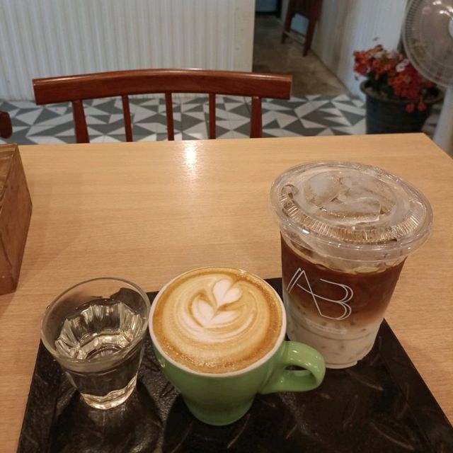 AB about coffee and garden at Lopburi 