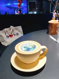 中国大連　大連限定カフェラテ☕️