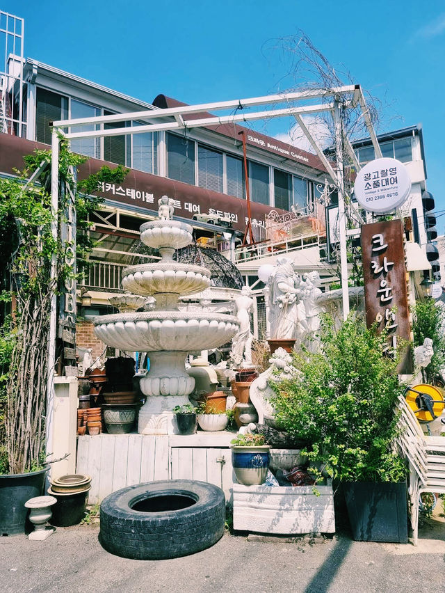The Itaewon Antique Furniture Street