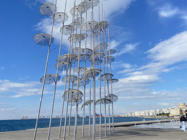 【ギリシャ第2の都市】青くて美しい都市テッサロニキ散歩🇬🇷