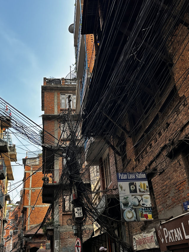 Patan Dhoka is the main entrance to Patan Durbar Square
