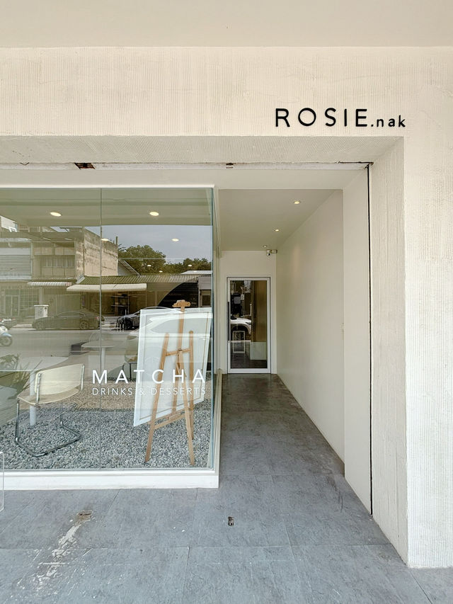 คาเฟ่มัทฉะ อย่างดีที่ Rosie cafe โคราช