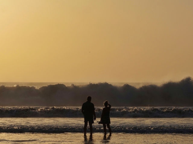 Sundown Stories: Kuta Beach in Golden Mode