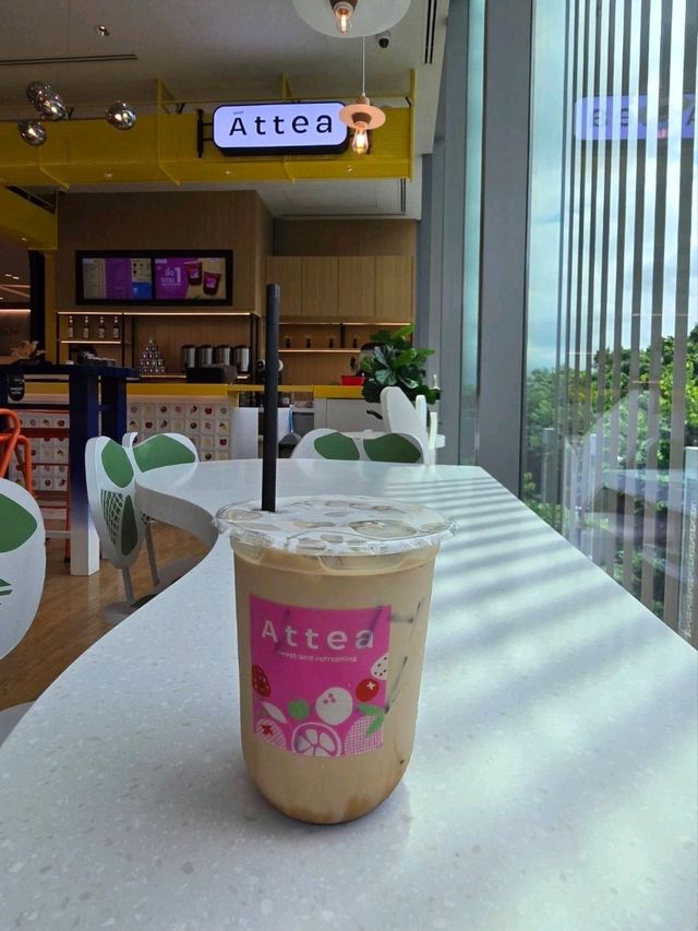 Attea Café คาเฟ่บรรยากาศสดใส
