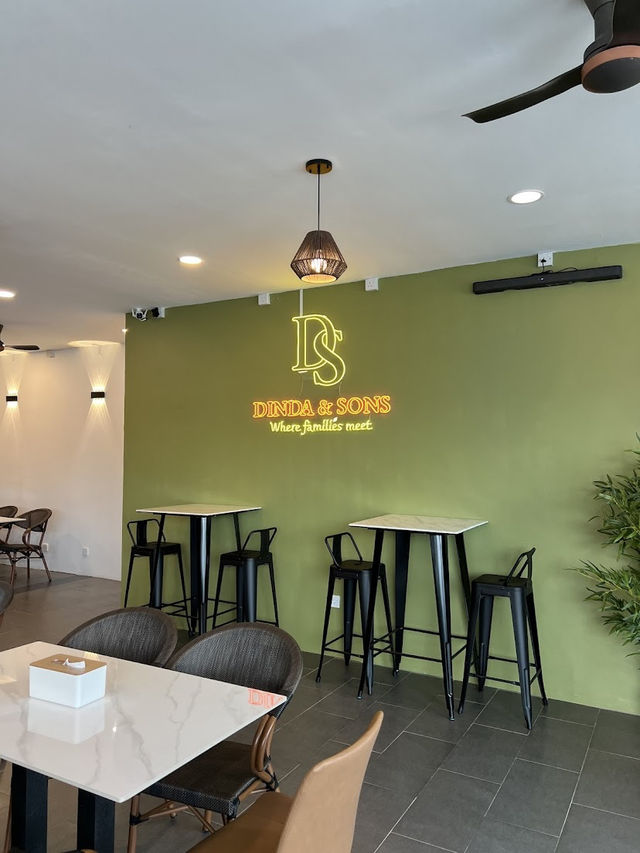 DINDA & SONS Port Dickson, Nostalgic Flavors in a Cozy Setting