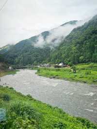 日本山里的自然，富山〔豬谷站〕🐗?