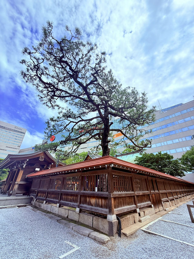 福岡第一繁華街·天神中心地帶的街道之神