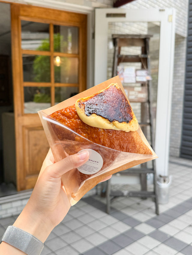 오사카 디저트 추천! 크림브륄레 밀푀유 “그르니에 우메다”✨