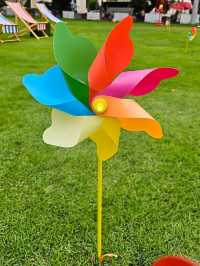 Quirky art installations at Empress Lawn