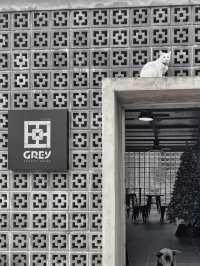 Grey corner house 