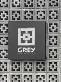 Grey corner house 