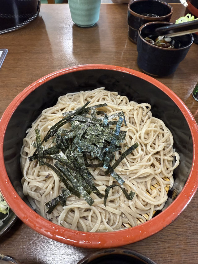 長野の人気蕎麦屋さん「草笛」