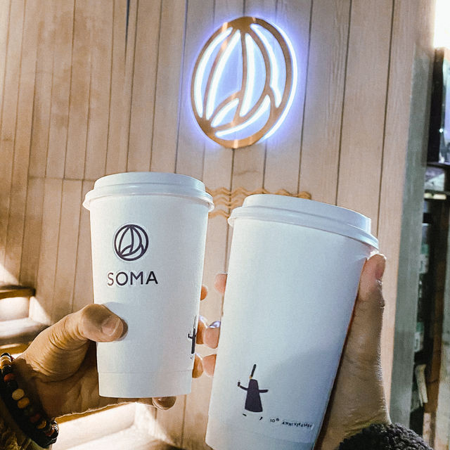 🧋 SOMA – ชานมดีไซน์เก๋ใจกลาง Zhongshan ไทเป
