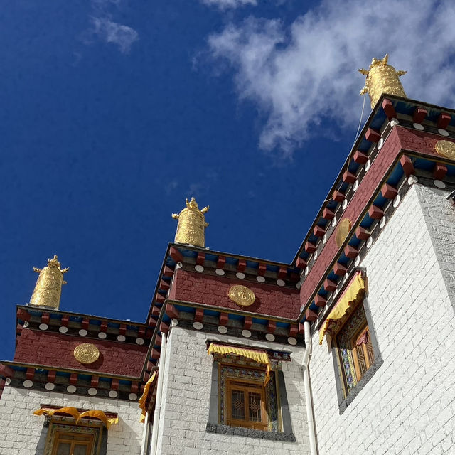 Ganden Sumtseling Monastery’s Golden Glow