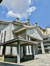🕊️ Where Peace Finds Form: A Quiet Moment at Kuala Lumpur Tzu-Chi Jing Si Hall