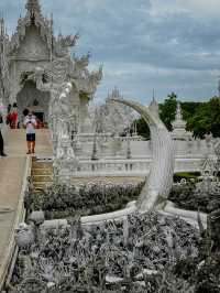 The Taj Mahal of Thailand Wat Rong Khun temple 