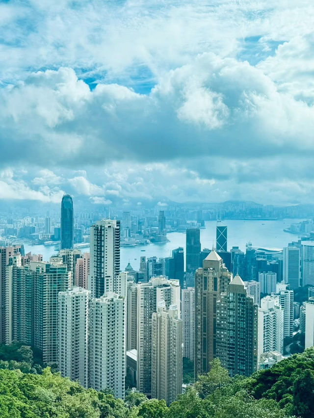 The peak tram, Hong Kong 🚊